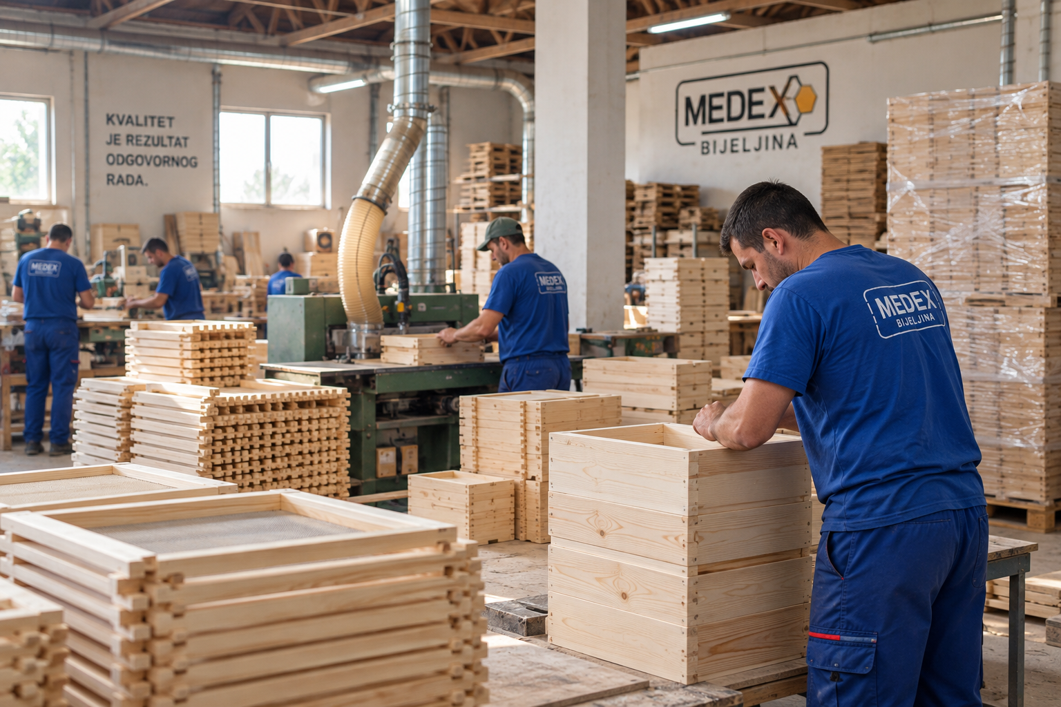 MEDEX proizvodni pogon i obrada drveta